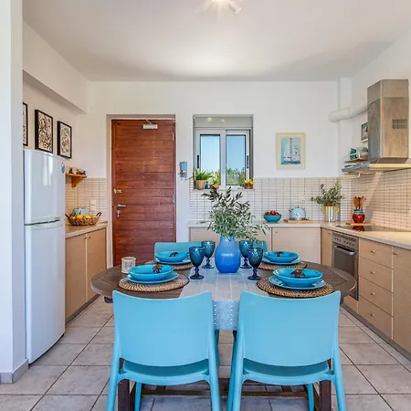 Maleme Yoga Blue Apartment *