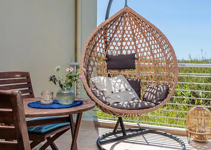 公寓 Maleme Yoga Blue