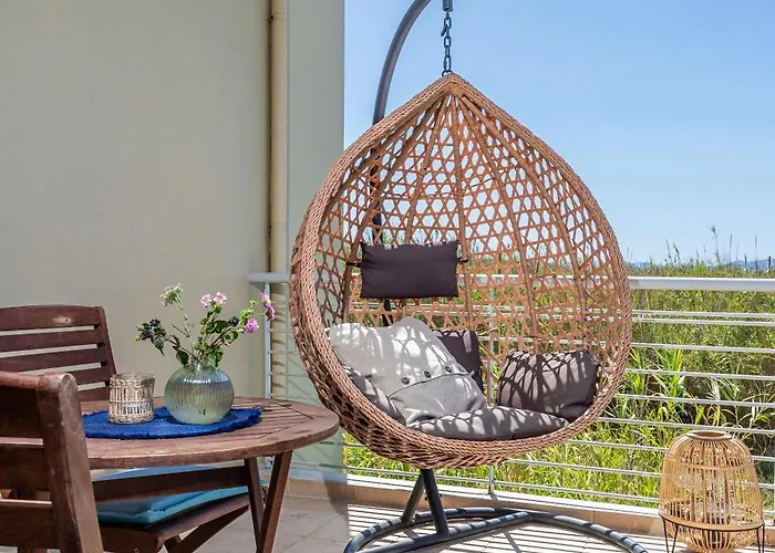 公寓 Maleme Yoga Blue