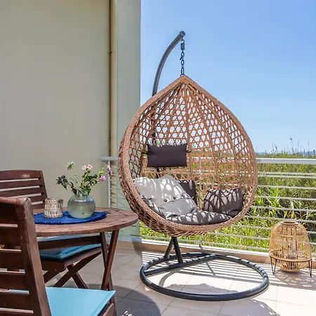 Apartment Maleme Yoga Blue